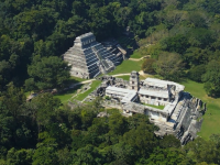Overview of Palenque Archaeology site 